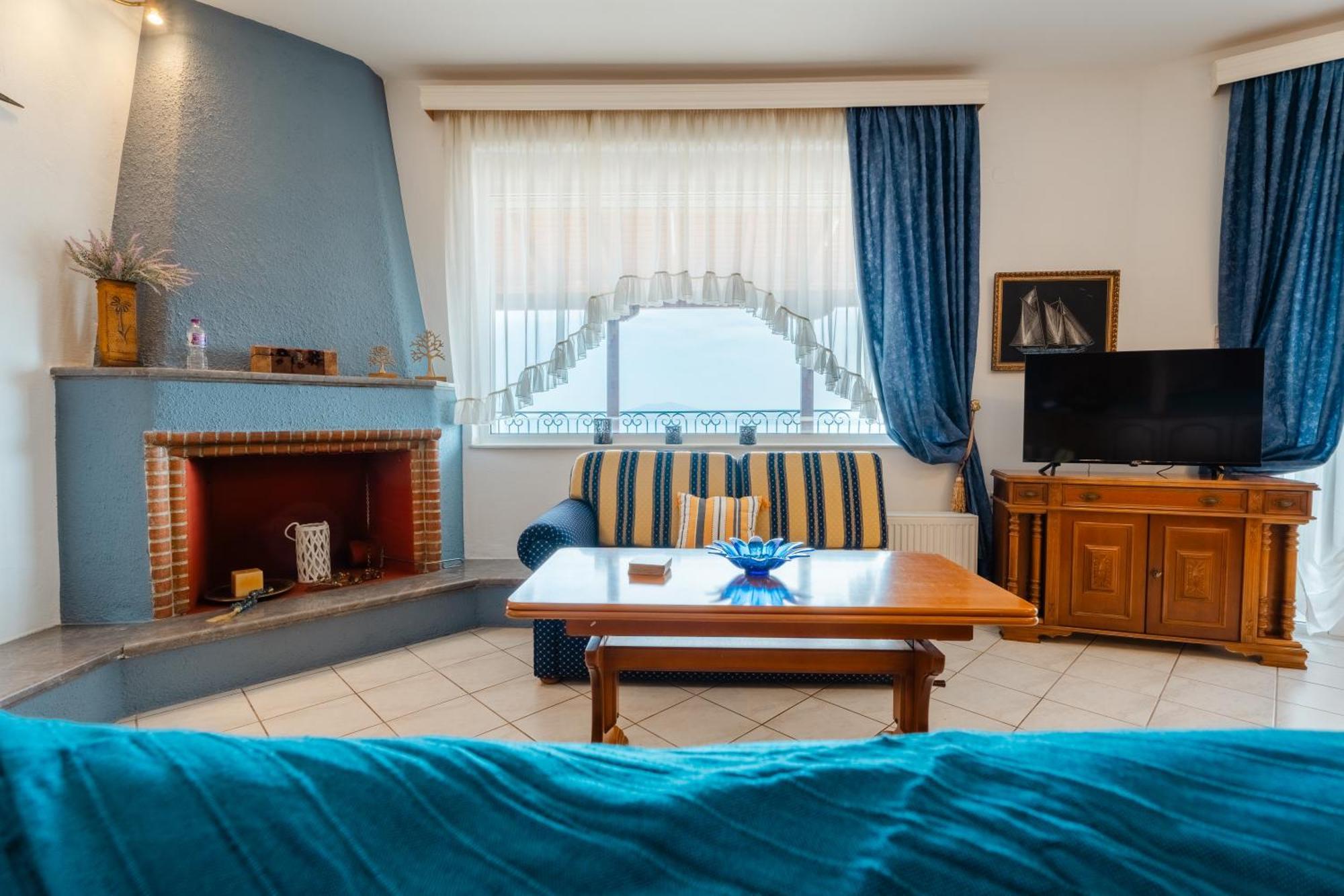 Persephone'S Dream View Villa Marathos  ภายนอก รูปภาพ