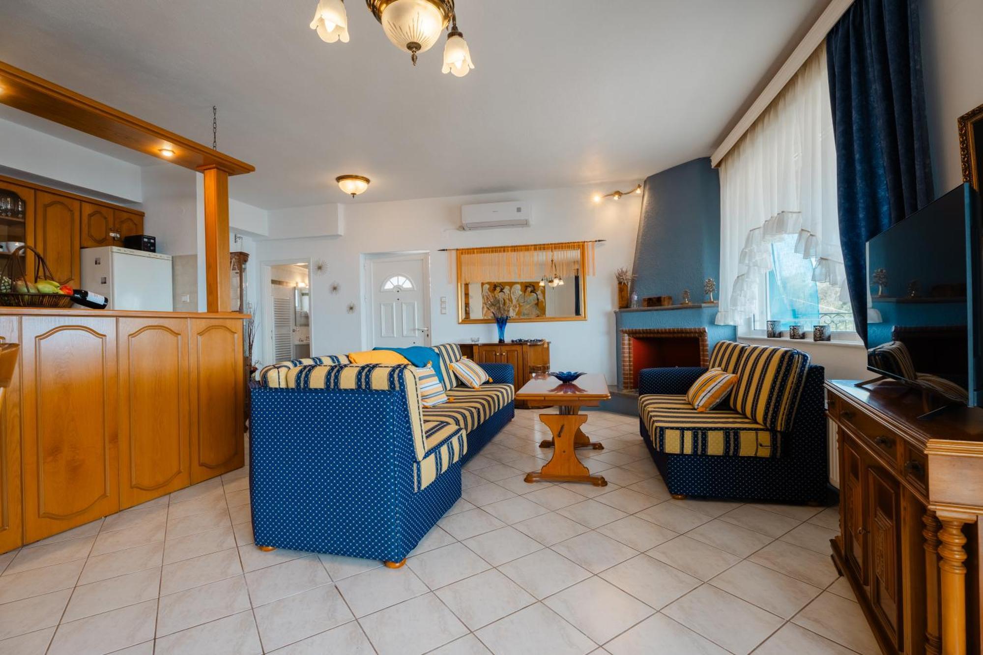 Persephone'S Dream View Villa Marathos  ภายนอก รูปภาพ